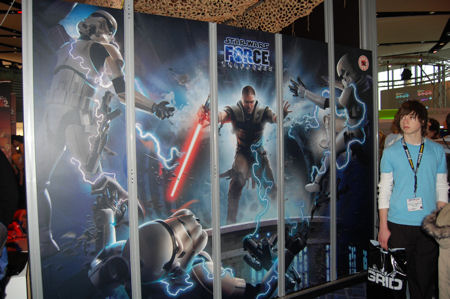 Play.com Live Star Wars Force Unleashed Poster
